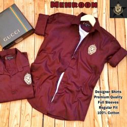 Gucci lion logo shirt