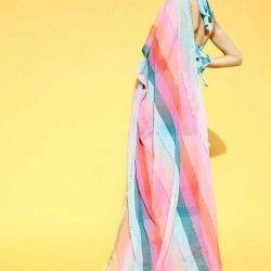 Striped Saree