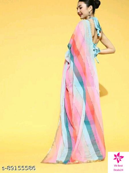 Striped Saree