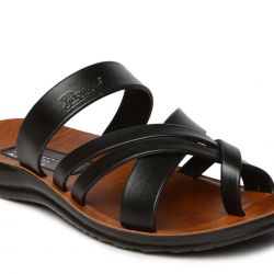Men's Black Vertex Flip-Flops