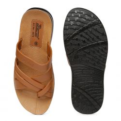 Men's Brown Vertex Flip-Flops 