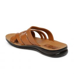 Men's Brown Vertex Flip-Flops 
