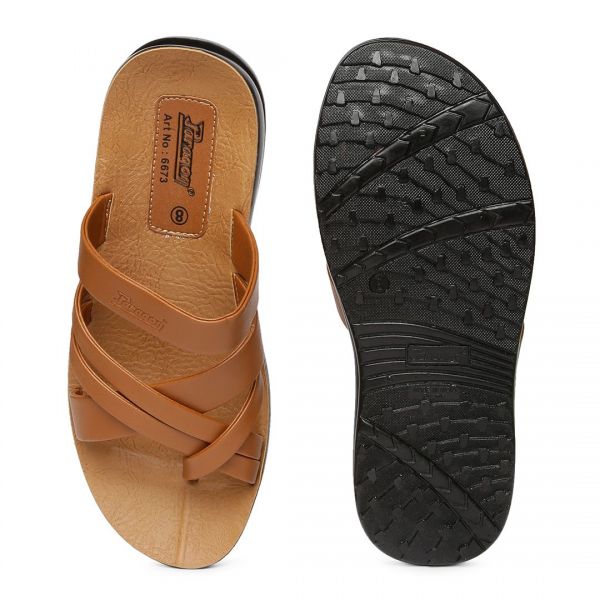 Men's Brown Vertex Flip-Flops 