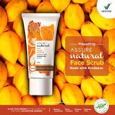 ASSURE NATURAL FACE SCRUB (enriched with papaya pulp extract) Scrub  (75 g)