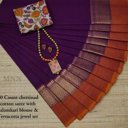 Pure Chettinad Cotton Sarees 