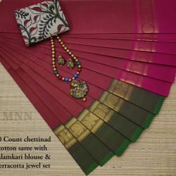 PURE CHETTINADU COTTON SAREES 