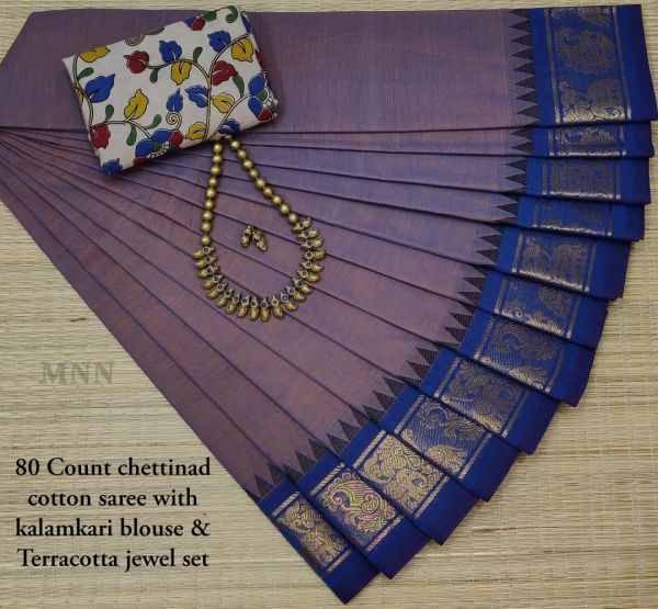 PURE CHETTINADU COTTON SAREES 