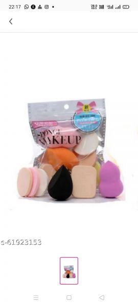 Makeup Puff 6 in 1