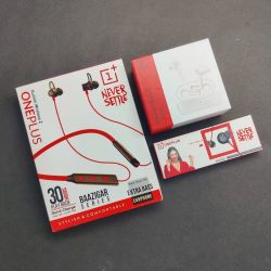 ONEPLUS HIGH QUALITY BUDS (STRICTLY  RANDOM COLOURS)  ONEPLUS NECKBAND BOX PACKAGE  ONEPLUS  WIRED EARPHONES