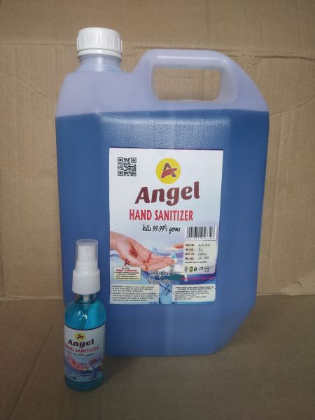 Angel Hand sanitizer 5 Liter with 50ml free
