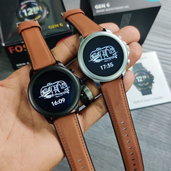 *IN THE  PENDORA  OF  SMARWATCHES  UNFOLDING  THE  GEM  CALLED  FOSSIL  GENRATION 6  2022 EDITION*   _WE  COUNT ON YOU _  *BUILT  IN  ON OFF  LOGO  (NO  CODE NEEDED)*  *METALLIC  ALLOY  BODY  WITH  AMALGAM  OF  MOST  UNIQUE  COLOURS  TILL  DATE *  *PIN  POINT  ACCURATE  WORKING  GPS *  *TRIPPLE  BUTTON  FUNCTIONS  WITH  SCROLL  SAME  AS  ORIGINAL*     *1:1 ANIMATED  CAHRGING  AS  SHOWN IN PICS*   • *Dual Bluetooth Connectivity v4.2 / 3.0*  • *1.3