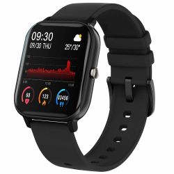Fire-Boltt SpO2 Full Touch 1.4 inch Smart Watch 400 Nits Peak Brightness Metal Body with 24*7 Heart Rate monitoring IPX7 with Blood Oxygen, Fitness, Sports & Sleep Tracking (Black)BSW001