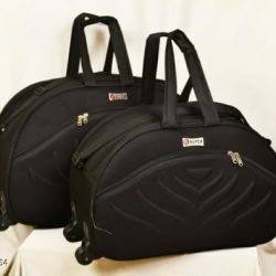 Gorgeous Alluring Travel Duffle Bags Combo (BLACK)