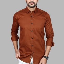 Men's Premium Cotton Casual Full Sleeve Shirt Color 2