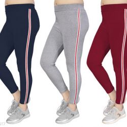 Women's Slim Fit Jeggings Pack Of 3(Size:-26 to 36) Color 6