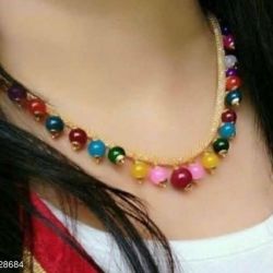 Elite Glittering Women Necklaces & Chains (Artificial Stones & Beads)