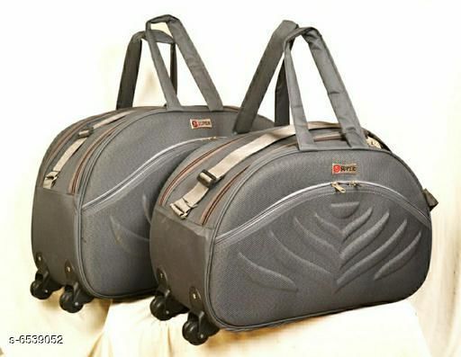 Gorgeous Alluring Travel Duffle Bags Combo (GRAY)