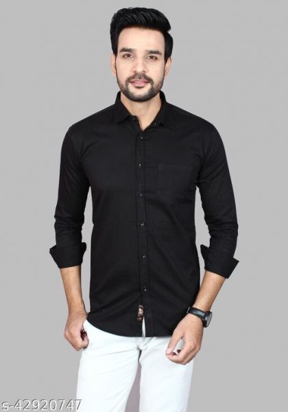 Men's Premium Cotton Casual Full Sleeve Shirt