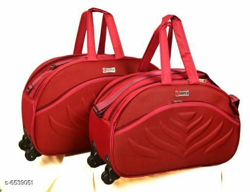 Gorgeous Alluring Travel Duffle Bags Combo (RED)