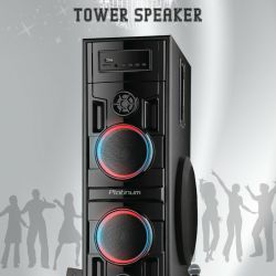MINI TOWER SPEAKERS - BLUETOOTH / FM. / USB 