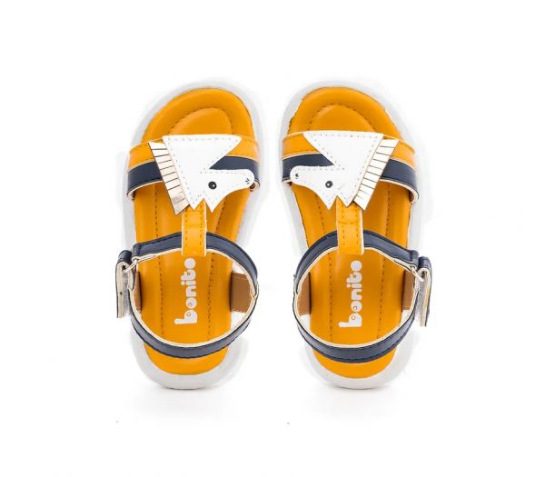 Bonito Gold Casual Sandal for Kids (2-4.5 yrs)