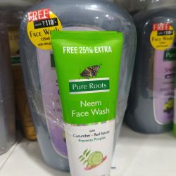 Pure Roots Shampoo + Face Wash 
