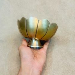 Lotus shape Brass Flowerpot 