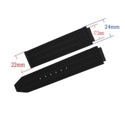 Hublot Big Bang Black Rubber Diver Watch Strap