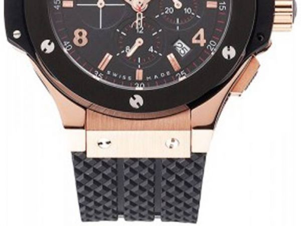 Hublot Big Bang Black Rubber Diver Watch Strap