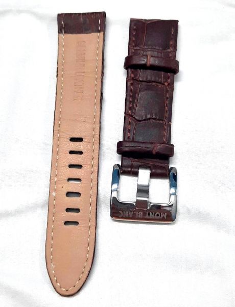 Montblanc leather strap best sale