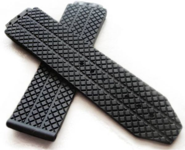 Hublot Big Bang Black Rubber Diver Watch Strap