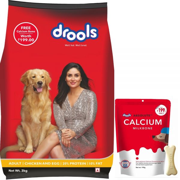 Drools 3kg adult dog food