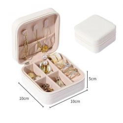 Portable jewellery organizer box 