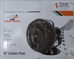 Portable cabin fan 9inc 