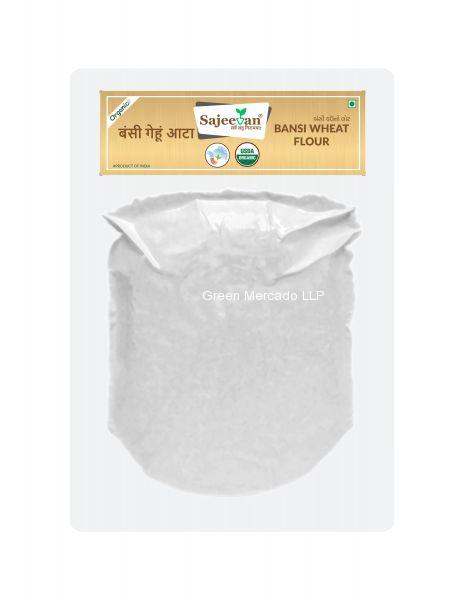 ઓર્ગનિક બંસી ઘઉં નો લોટ-500 GMS (SAJEEVAN)