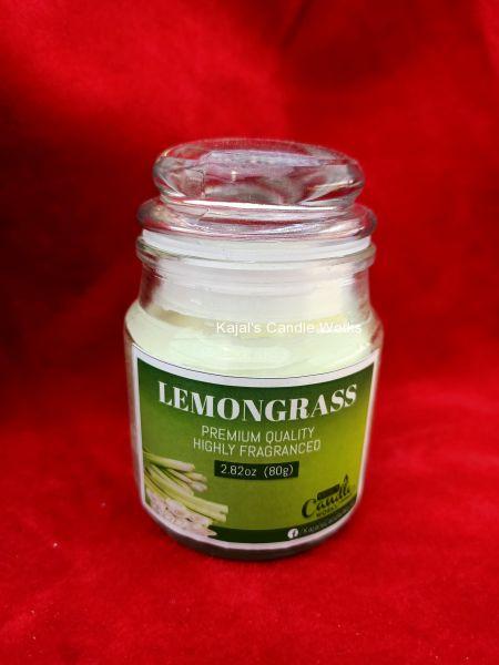 Lemongrass Scented Candles 80gm