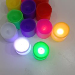 Multi Color changing candle light 1 pcs
