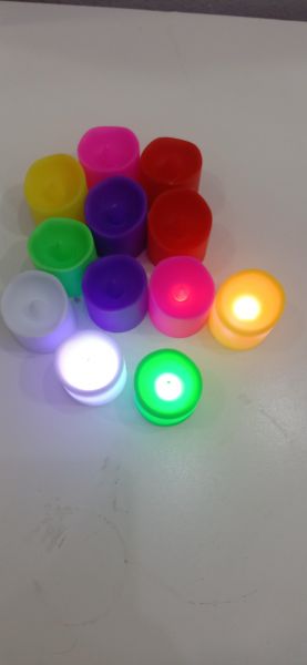 Multi Color changing candle light 1 pcs