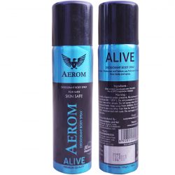Aerom Alive Deodorant Body Spray For Men, 150 ml (Pack of 1)