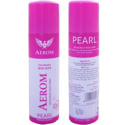 Aerom Pearl Deodorant Body Spray For Men, 150 ml (Pack of 1)