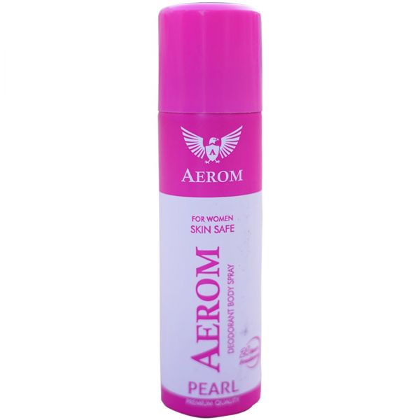 Aerom Pearl and Alive Deodorant Body Spray For Men and Women, 300 ml (