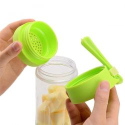Portable USB Electric Juicer - 6 Blades (Protein Shaker)