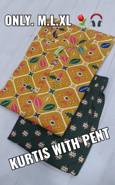 Kurti with pent