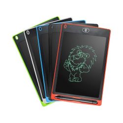 LCD Writing Board Slate Drawing Record Notes Digital Notepad for Kids at Home School, Writing Tablet  (Black)