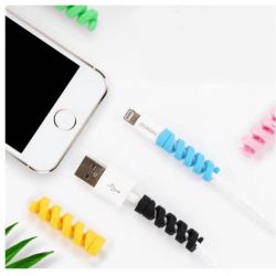 Cable Protectors Wire Sleeves for Charger CablesHeadphone WireMouseKeybord cord Cable Protector 2PC