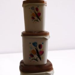 Fancy Airtight Container Jar Set For Kitchen (4pcs set) 