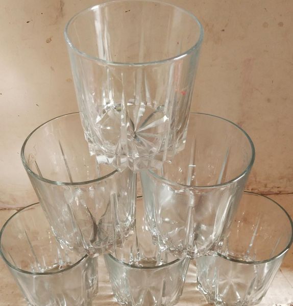Bar Wine and Drinks Glasses (Set of 6) 
