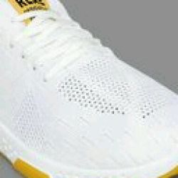 RapidBox Men Stylish Sporty White Sneakers