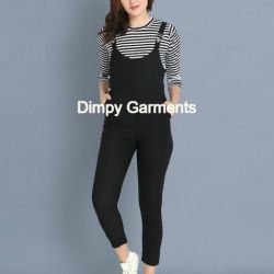 Dungaree Pant with Top For Women