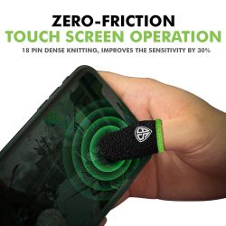 jocoboo 1 Pair Mobile Finger Sleeve Trigger Game Controller for PUBG, COD Gaming O92 Finger Sleeve  (Pack of 2)